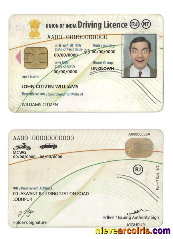 India driving license